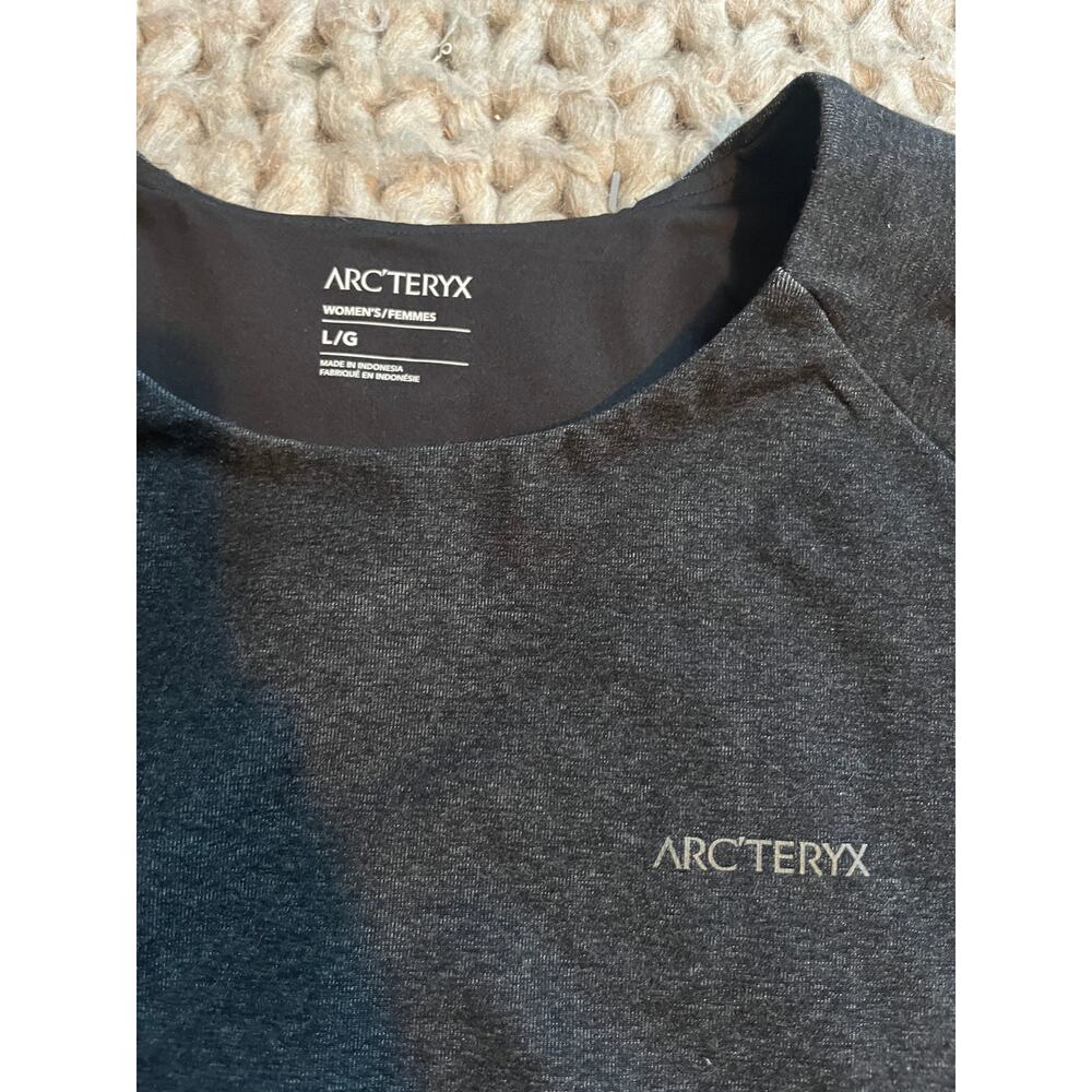 ARC'TERYX Delta pull over crew dark grey size large - Picture 2 of 6